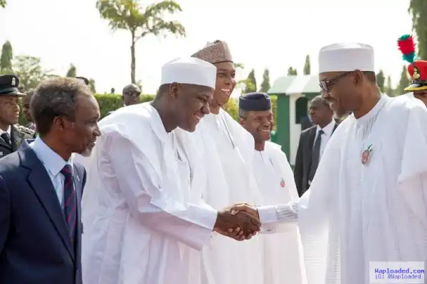 Photos: Buhari, Osinbajo, Saraki, Dogara At The 2016 Armed Forces Remembrance Day Celebration